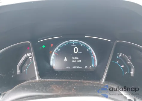 2019 Honda Civic Ex из США, поврежденный, VIN JHMFC1F36KX006340